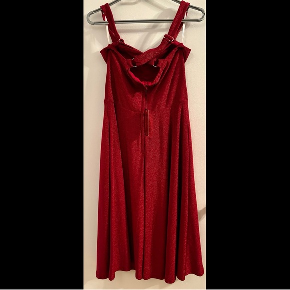 Stardust Lurex Swing Dress - Picture 3 of 6